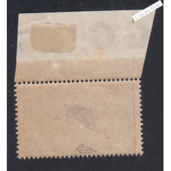 Timbre n°120d, papier GC TBC -  neufs**,  Signé - cote 960 Euros lartdesgents.fr