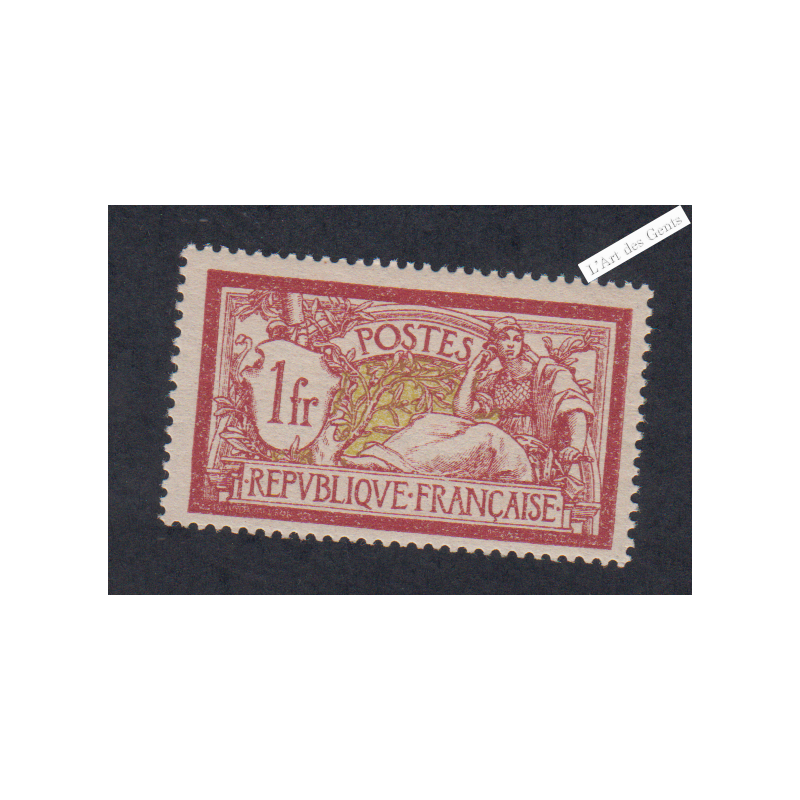 Timbre n°121 - Merson - Neuf** - cote 115 Euros - lartdesgents.fr