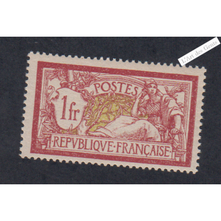 Timbre n°121 - Merson - Neuf** - cote 115 Euros - lartdesgents.fr