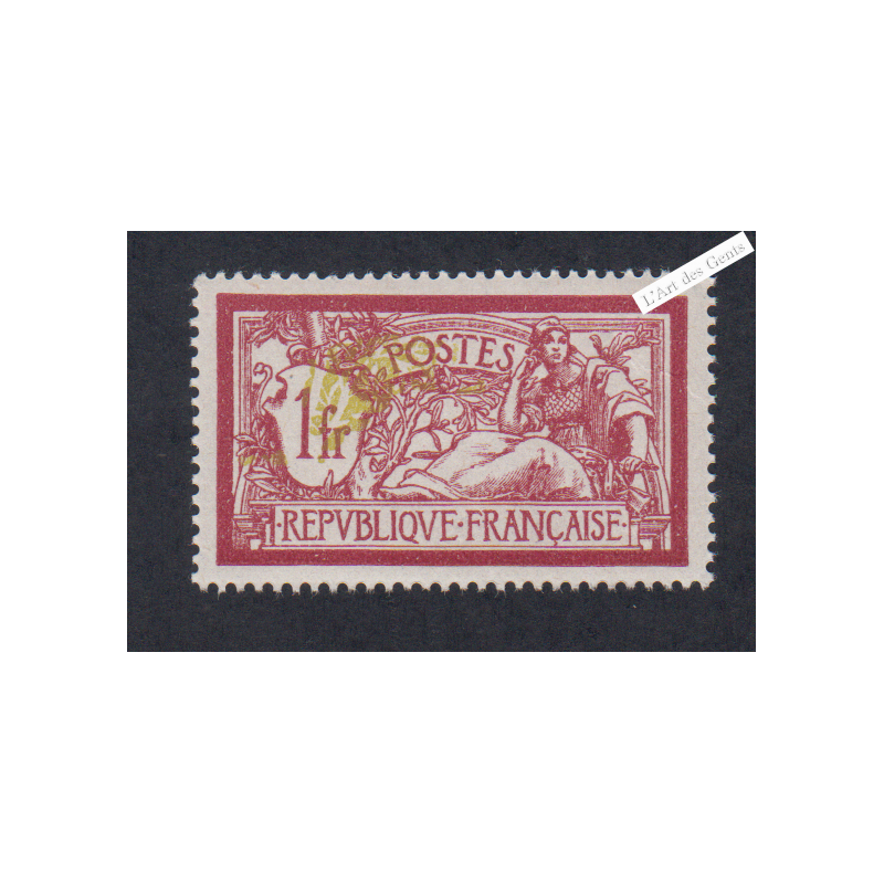 Timbre n°121b - TBC - Merson - Neuf** - cote 400 Euros - lartdesgents.fr
