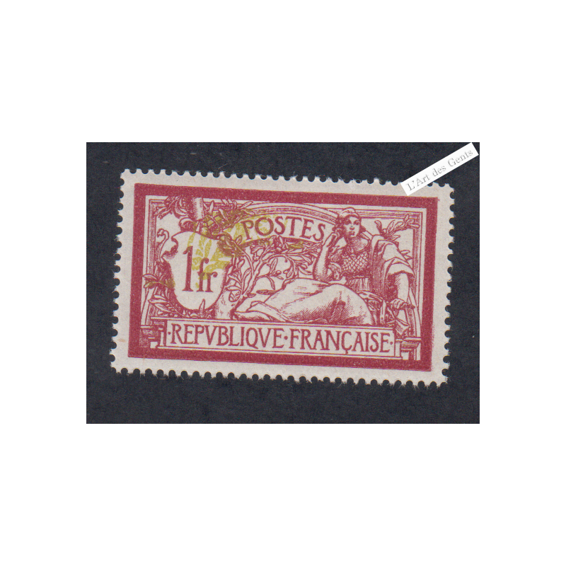 Timbre n°121b - TBC - Merson - Neuf* - cote 250 Euros - lartdesgents.fr