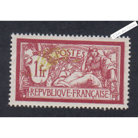 Timbre n°121b - TBC - Merson - Neuf* - cote 250 Euros - lartdesgents.fr