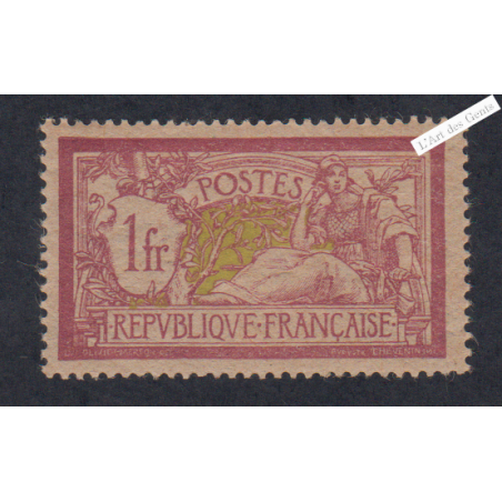 Timbre n°121f - GC - Merson - Neuf* - cote 55 Euros - lartdesgents.fr