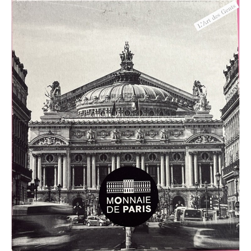 Coffret BE 10 euro 2016 Opéra Garnier -  lartdesgents.fr