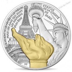 Coffret BE 10 euro 2017 Statue de la Liberté Grenelle -  lartdesgents.fr