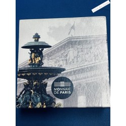 Coffret BE 10 euro 2017 Assemblée Nationale, Place de la Concorde -  lartdesgents.fr
