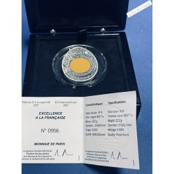 Coffret BE 10 euro 2017, Excellence à la Francaise, Guy Savoy-  lartdesgents.fr