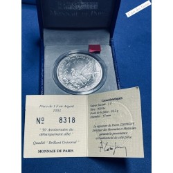 Coffret BU - 1 franc 1993 50° Anniversaire du débarquement -  lartdesgents.fr