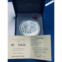 Coffret BE - 1 franc 1993 50° Anniversaire du débarquement -  lartdesgents.fr