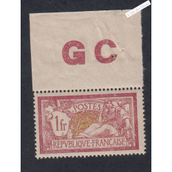 Timbre n°121f - GC - Merson - Neuf** - cote 150 Euros - lartdesgents.fr