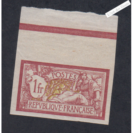 Timbre n°121g - Non Dentelé - Merson - Neuf** - cote 700 Euros - lartdesgents.fr