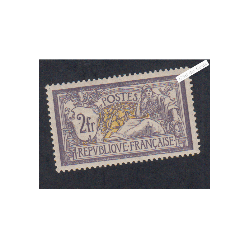 Timbre n°122 - Merson - Neuf* - Cote 1100 Euros  - lartdesgents.fr
