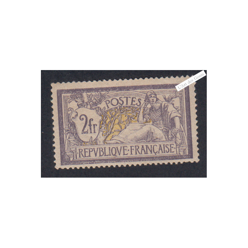 Timbre n°122 Type Merson-  Neuf* Signé - cote 1000 Euros lartdesgents.fr