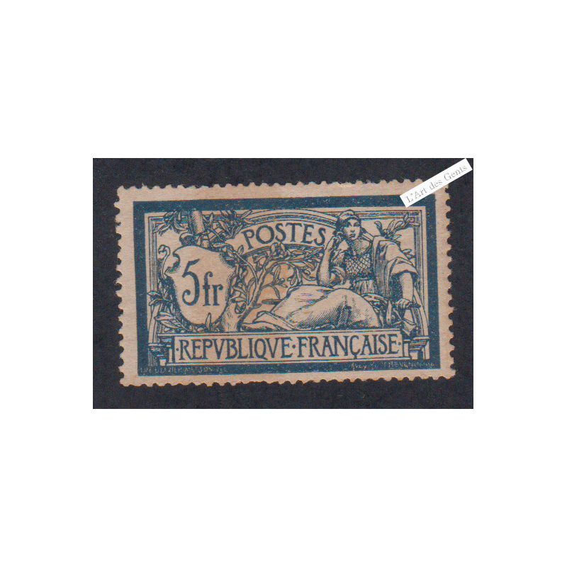 Timbre n°123 Type Merson-  Neuf* - cote 105 Euros lartdesgents.fr
