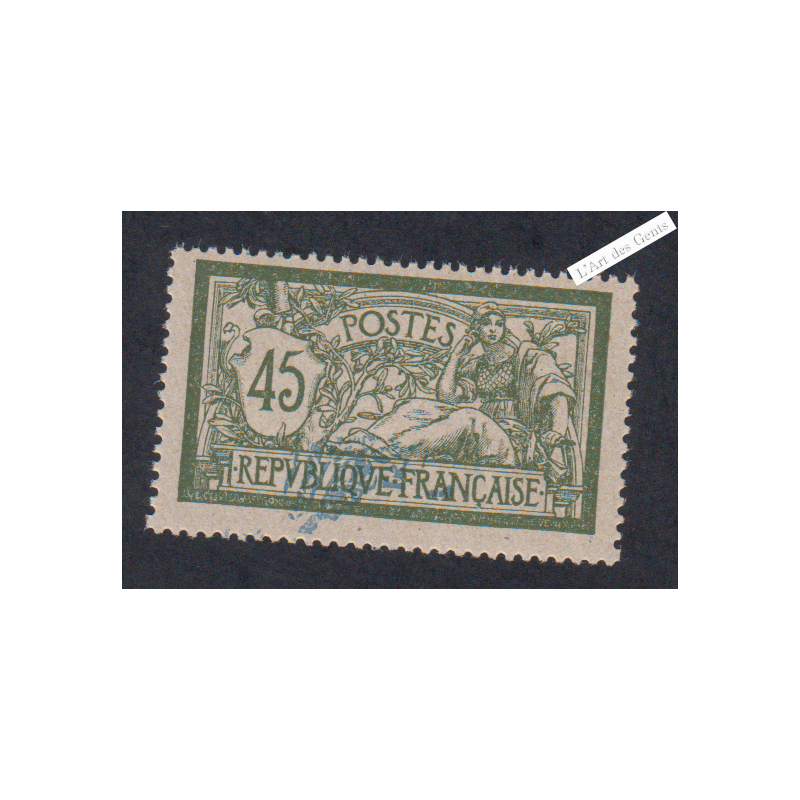 Timbre n°143c - Centre Très Déplacé - Type Merson -  Neuf** - cote 250 Euros lartdesgents.fr