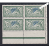Coin de Feuille - 4 Timbre n°143c - Centre Très Déplacé - Type Merson -  Neuf** - cote 1000 Euros lartdesgents.fr
