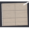 Coin de Feuille - 4 Timbre n°143c - Centre Très Déplacé - Type Merson -  Neuf** - cote 1000 Euros lartdesgents.fr