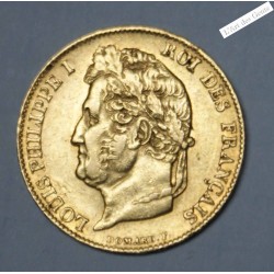 20 FRANCS OR 1839 A PARIS - L.PHILIPPE (RESA FREDERIC SEULEMENT)