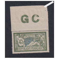 Timbre n°143d - Papier GC - Type Merson -  Neuf** - cote 135 Euros lartdesgents.fr