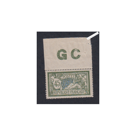 Timbre n°143d - Papier GC - Type Merson -  Neuf** - cote 135 Euros lartdesgents.fr