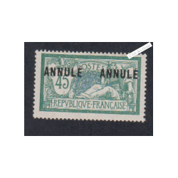 Timbre n°143-CI 2  - Cours Instruction - Type Merson -  Neuf** - cote 135 Euros lartdesgents.fr