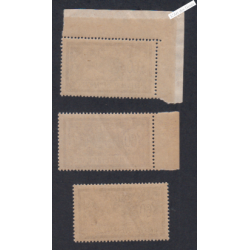 lot 3 Timbres n°144  - Type Merson -  Neufs** - lartdesgents.fr