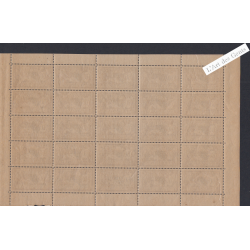 Planche de 25 Timbres n°144 - TBC - Type Merson -  Neufs** Cote 130 Euros - lartdesgents.fr