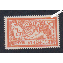 Timbre n°145d Sans Teinte de Fond - Type Merson -  Neuf** Cote 600 Euros - lartdesgents.fr