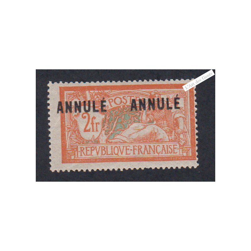Timbre n°145-CI 1 - Type Merson -  Neuf** Cote 260 Euros - lartdesgents.fr