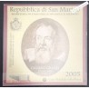 Coffret BU 2€ San Marino 2005 GALILEO GALILEI, lartdesgents.fr