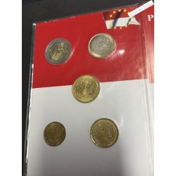 SERIE EURO MONACO 2002 NEUF 10 CENT à 2 € (5 MONNAIES), lartdesgents.fr