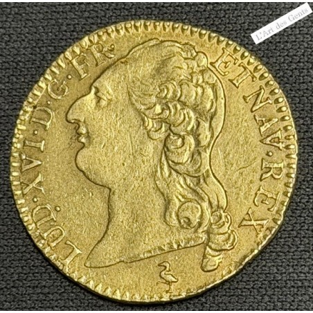 Louis d'or Louis XVI 1786 A 2ème sem. Superbe or 917/00, lartdesgents.fr