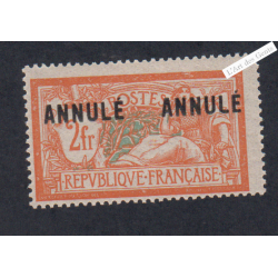 Timbre n°145-CI 1 - Type Merson -  Neuf** - Signé- Cote 260 Euros - lartdesgents.fr