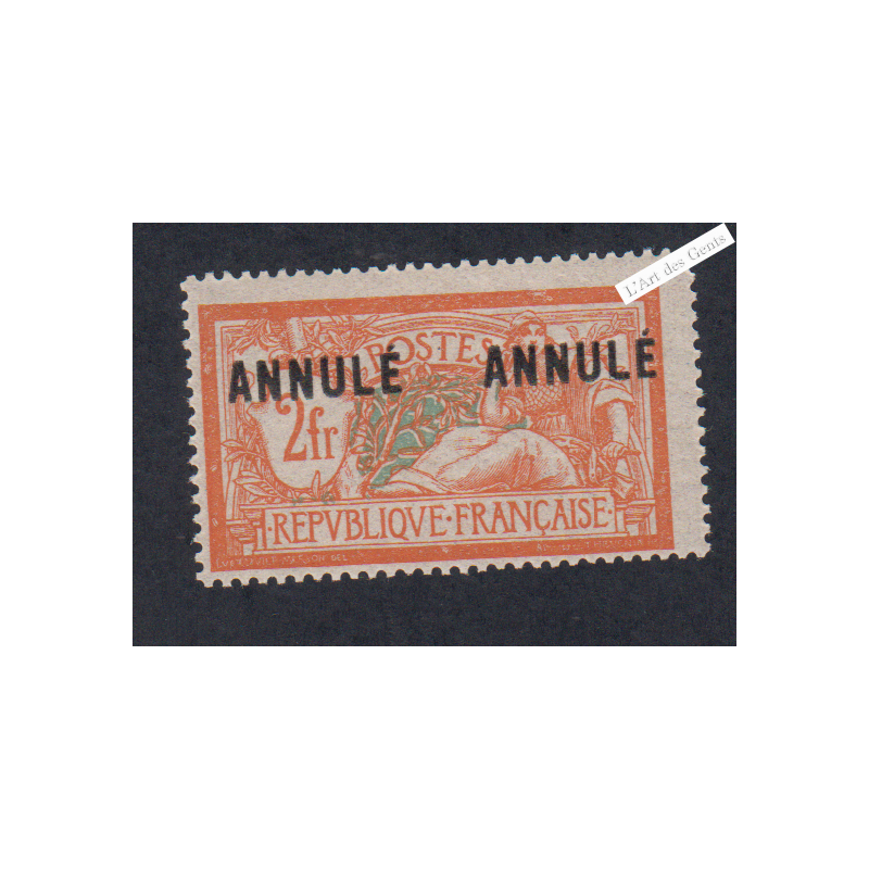 Timbre n°145-CI 1 - Type Merson -  Neuf** - Signé- Cote 260 Euros - lartdesgents.fr