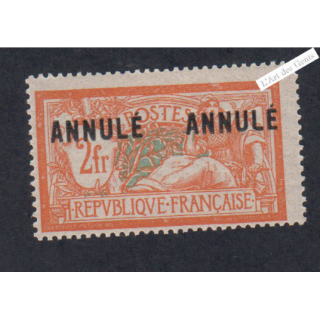 Timbre n°145-CI 1 - Type Merson -  Neuf** - Signé- Cote 260 Euros - lartdesgents.fr