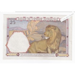 Billet 25 Francs 22-4-1942 neuf* Afrique Occidentale , lartdesgents.fr