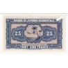 Billet 25 Francs 14 décembre 1942 neuf* Afrique Occidentale , lartdesgents.fr