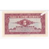 Billet 5 Francs 14 décembre 1942 p/Neuf, N° S 0253157 Afrique Occidentale , lartdesgents.fr