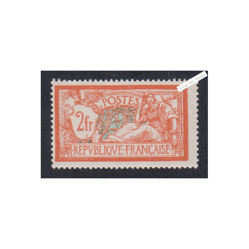 Timbre n°145 - Type Merson -  Neuf*- Signé - Cote 55 Euros - lartdesgents.fr