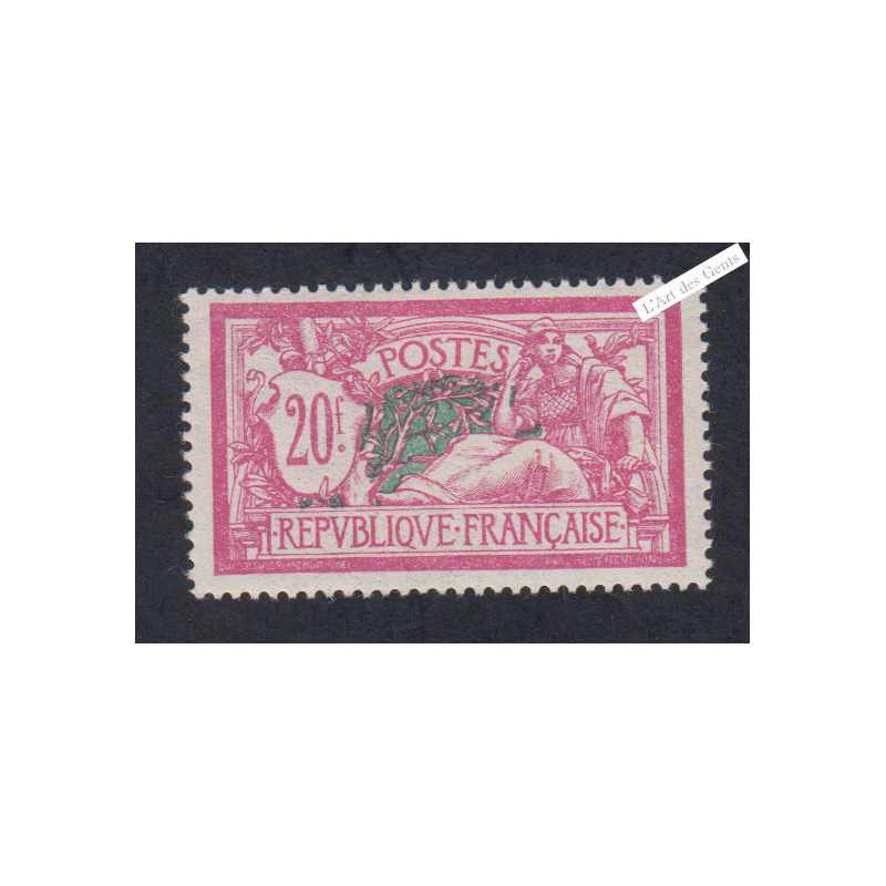 Timbre n°208 - Type Merson- Neuf* - Cote 260 Euros  - lartdesgents.fr