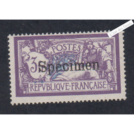 imbre n°206-CI 1 - Type Merson - Neuf* - Signé - Cote 140 Euros - lartdesgents.fr