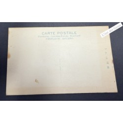 2 Cartes postales japonaise représentant une peinture à l'huile peinte à la main d'un paysage de montagne
