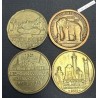 Jetons 1931 AMERIQUE, AFRIQUE, ASIE, OCEANIE- EXP. COLONIALE INTERNATIONALE 1931,  lartdesgents.fr