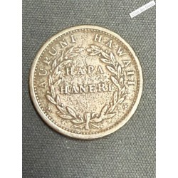 1 Cent 1847 Hawaii 15 baies Kamehameha, lartdesgents.fr