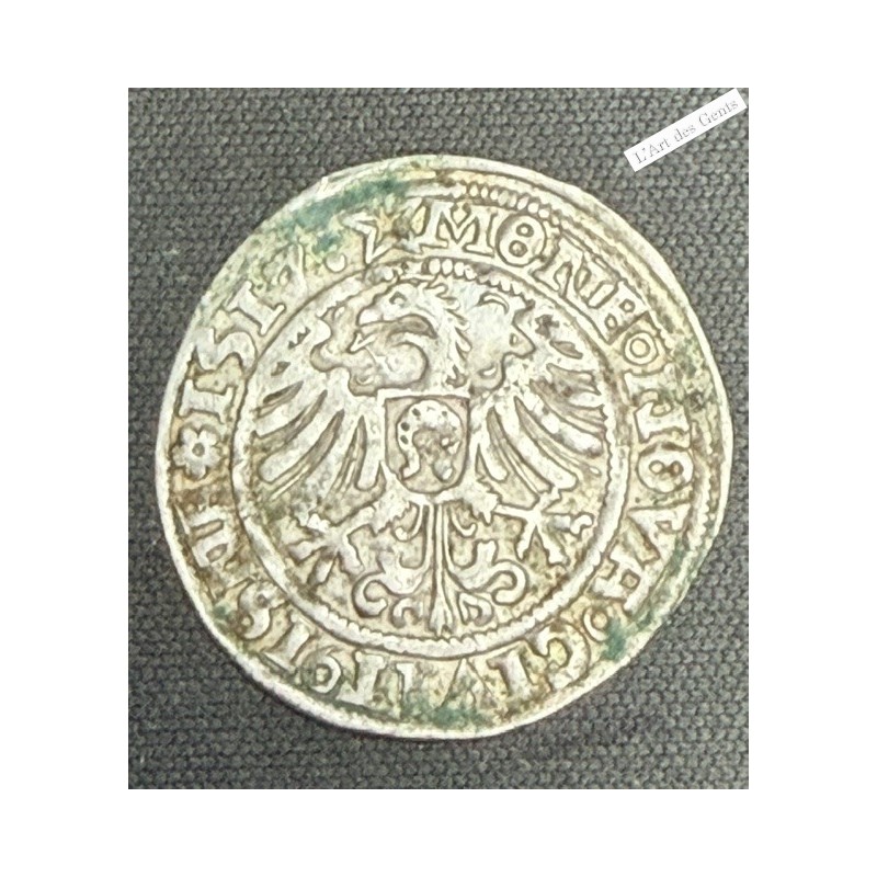 Isny - Ville impériale. Batzen (argent). 1517, lartdesgents.fr