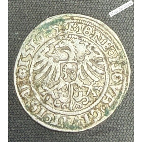 Isny - Ville impériale. Batzen (argent). 1517, lartdesgents.fr