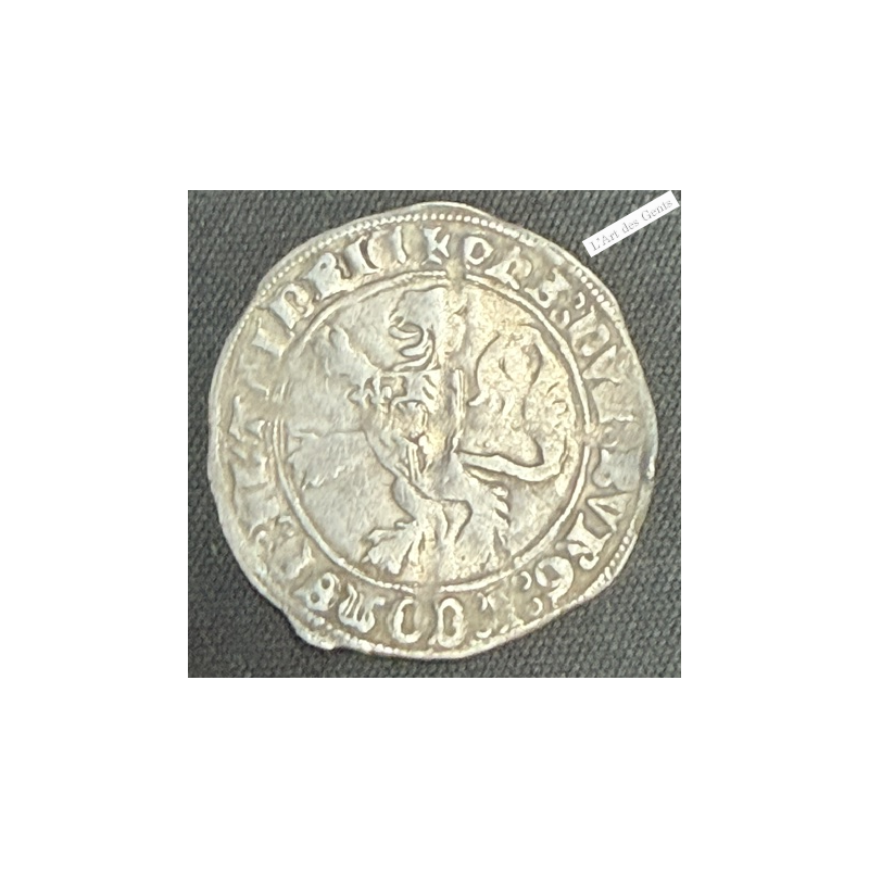 Philippe Le Bon - Double gros cromsteert d'argent (1419-1467), lartdesgents.fr
