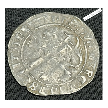 Philippe Le Bon - Double gros cromsteert d'argent (1419-1467), lartdesgents.fr