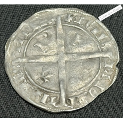 Philippe Le Bon - Double gros cromsteert d'argent (1419-1467), lartdesgents.fr