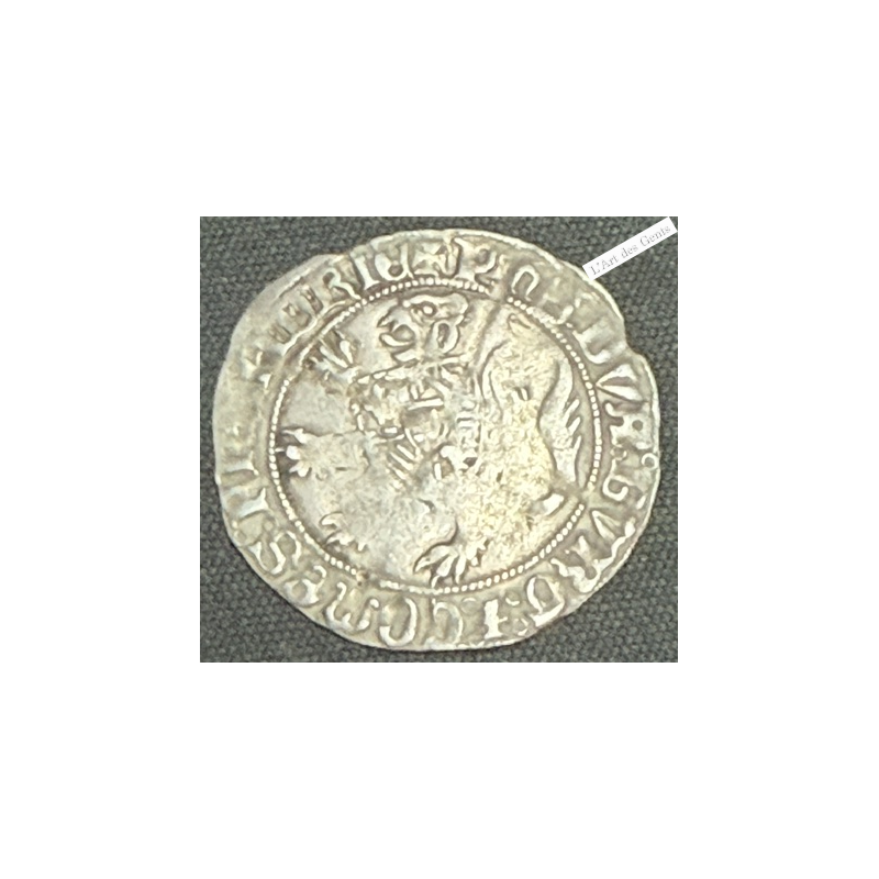Philippe Le Bon - Double gros cromsteert d'argent (1419-1467), lartdesgents.fr